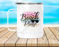 Beach Please Camp Mug