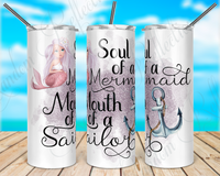 Soul of a Mermaid, Mouth of a Sailor Skinny Full Wrap