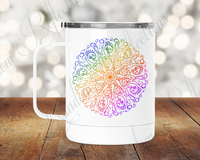 Fuck Mandala Camp Mug