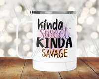 Kinda Sweet, Kinda Savage Camp Mug